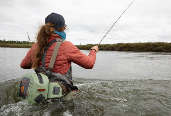 Fishpond Thunderhead Submersible Lumbar Pack Action 4 Fishpond Thunderhead Submersible Lumbar Pack Action 4